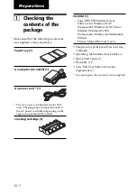 Предварительный просмотр 10 страницы Sony DPP-FP35 Operating Instructions Manual