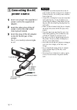 Предварительный просмотр 16 страницы Sony DPP-FP35 Operating Instructions Manual