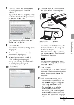 Предварительный просмотр 21 страницы Sony DPP-FP35 Operating Instructions Manual