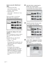 Предварительный просмотр 26 страницы Sony DPP-FP35 Operating Instructions Manual