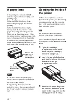 Предварительный просмотр 42 страницы Sony DPP-FP35 Operating Instructions Manual