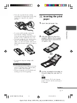 Предварительный просмотр 13 страницы Sony DPP-FP50 Fall 2005 Operating Instructions Manual