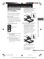 Предварительный просмотр 21 страницы Sony DPP-FP50 Fall 2005 Operating Instructions Manual