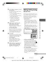 Предварительный просмотр 25 страницы Sony DPP-FP50 Fall 2005 Operating Instructions Manual