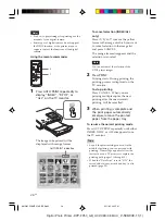 Предварительный просмотр 26 страницы Sony DPP-FP50 Fall 2005 Operating Instructions Manual