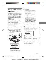 Предварительный просмотр 29 страницы Sony DPP-FP50 Fall 2005 Operating Instructions Manual