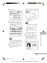 Предварительный просмотр 65 страницы Sony DPP-FP50 Fall 2005 Operating Instructions Manual