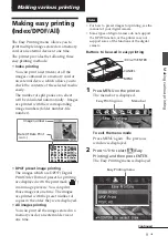 Preview for 9 page of Sony DPP-FP60 Operating Instructions Manual