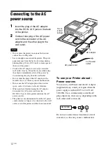 Preview for 12 page of Sony DPP-FP65 Operating Instructions Manual