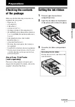 Предварительный просмотр 9 страницы Sony DPP-FP77 Operating Instructions Manual