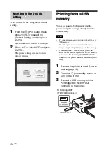 Предварительный просмотр 32 страницы Sony DPP-FP77 Operating Instructions Manual