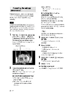 Предварительный просмотр 24 страницы Sony DPP-FP85 Operating Instructions Manual