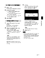 Предварительный просмотр 25 страницы Sony DPP-FP85 Operating Instructions Manual