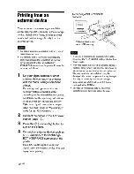 Предварительный просмотр 46 страницы Sony DPP-FP85 Operating Instructions Manual