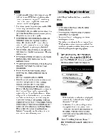 Предварительный просмотр 52 страницы Sony DPP-FP85 Operating Instructions Manual