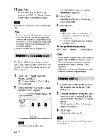 Предварительный просмотр 60 страницы Sony DPP-FP85 Operating Instructions Manual