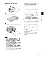 Предварительный просмотр 11 страницы Sony DPP-FP97 Operating Instructions Manual