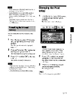 Предварительный просмотр 39 страницы Sony DPP-FP97 Operating Instructions Manual