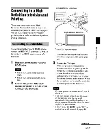 Предварительный просмотр 45 страницы Sony DPP-FP97 Operating Instructions Manual