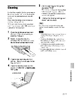 Предварительный просмотр 77 страницы Sony DPP-FP97 Operating Instructions Manual