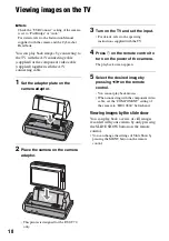 Preview for 18 page of Sony DPP-FPHD1 Instruction Manual (Photo Printer) Operating Instructions Manual