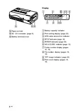 Предварительный просмотр 8 страницы Sony DPP-MP1 Operating Instructions Manual