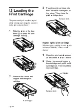 Предварительный просмотр 10 страницы Sony DPP-MP1 Operating Instructions Manual