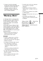 Предварительный просмотр 61 страницы Sony DPP-MP1 Operating Instructions Manual