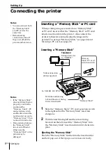 Предварительный просмотр 8 страницы Sony DPP-MS300 Marketing Operating Instructions Manual