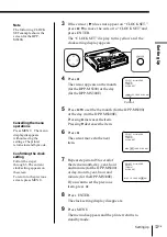 Предварительный просмотр 13 страницы Sony DPP-MS300 Marketing Operating Instructions Manual