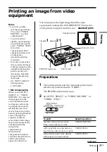 Предварительный просмотр 23 страницы Sony DPP-MS300 Marketing Operating Instructions Manual