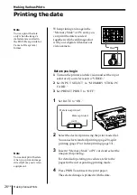 Предварительный просмотр 26 страницы Sony DPP-MS300 Marketing Operating Instructions Manual