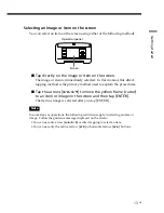 Предварительный просмотр 13 страницы Sony DPP--SV77 Operating Instructions Manual