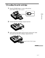 Предварительный просмотр 19 страницы Sony DPP--SV77 Operating Instructions Manual