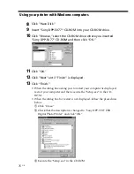 Предварительный просмотр 76 страницы Sony DPP--SV77 Operating Instructions Manual