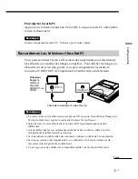 Предварительный просмотр 109 страницы Sony DPP--SV77 Operating Instructions Manual