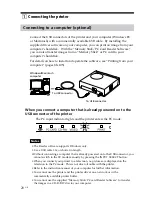 Preview for 20 page of Sony DPP-SV88 Operating Instructions Manual