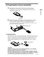 Preview for 21 page of Sony DPP-SV88 Operating Instructions Manual