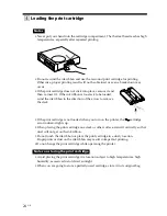 Preview for 24 page of Sony DPP-SV88 Operating Instructions Manual