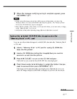 Preview for 43 page of Sony DPP-SV88 Operating Instructions Manual