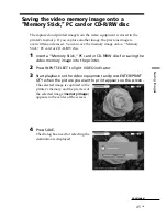 Preview for 45 page of Sony DPP-SV88 Operating Instructions Manual