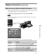 Preview for 67 page of Sony DPP-SV88 Operating Instructions Manual