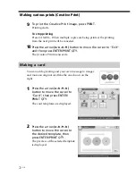 Preview for 72 page of Sony DPP-SV88 Operating Instructions Manual