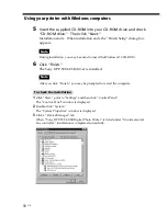 Preview for 90 page of Sony DPP-SV88 Operating Instructions Manual