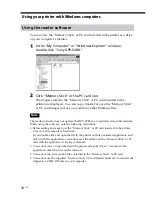 Preview for 98 page of Sony DPP-SV88 Operating Instructions Manual