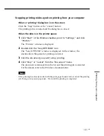 Preview for 101 page of Sony DPP-SV88 Operating Instructions Manual