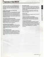 Preview for 5 page of Sony DPS-D7 Operating Instructions Manual