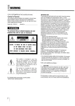 Предварительный просмотр 2 страницы Sony DPS-R7 Operating Instructions Manual