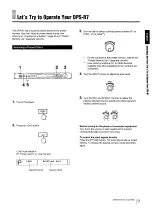 Предварительный просмотр 9 страницы Sony DPS-R7 Operating Instructions Manual