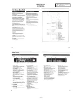 Предварительный просмотр 5 страницы Sony DPS-V55 Service Manual